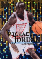 2022 Skybox Metal Universe Champions Skybox Premium #S1 Michael Jordan Star Topaz Basketball Card