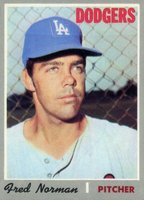 1970 Topps #427 Fred Norman Baseball Card