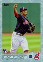 2015 Topps Update #US82 Francisco Lindor Snow Camo Baseball Card