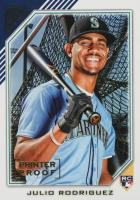 2022 Topps Gallery #35 Julio Rodriguez Printer Proof Baseball Card