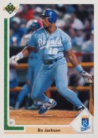 1991 Upper Deck #545 Bo Jackson Baseball Card