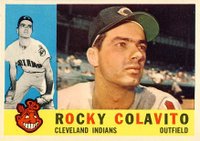 1960 Topps #400 Rocky Colavito Baseball Card
