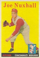 1958 Topps #63 Joe Nuxhall Baseball Card
