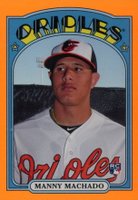 2013 Topps Archives #27 Manny Machado Day Glow Baseball Card