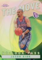 2002 Topps Chrome The Move #TM5 Jason Kidd Refractor Basketball Card