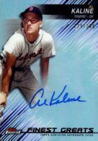 2016 Finest Greats Autographs #FGAAK Al Kaline Baseball Card