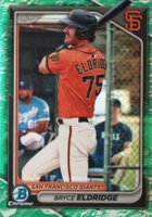 2024 Bowman Chrome Prospects #BCP134 Bryce Eldridge Lunar Glow Refractor Baseball Card
