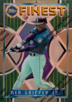 1995 Finest #118 Ken Griffey Jr. Refractor w/Coating Baseball Card