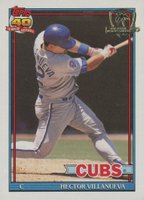 1991 Topps Desert Shield #362 Hector Villanueva Baseball Card