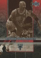 2003 Upper Deck Rookie Exclusives #60 Michael Jordan Black & White Basketball Card