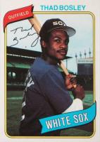 1980 Topps #412 Thad Bosley Baseball Card