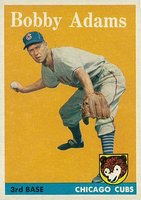 1958 Topps #99 Bobby Adams Baseball Card