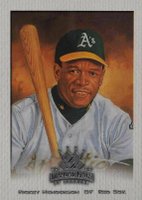 2002 Donruss Diamond Kings #35 Rickey Henderson Baseball Card