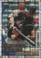 2010 Topps Chrome #104 Todd Helton Xfractor Baseball Card