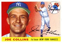 1955 Topps #63 Joe Collins Baseball Card