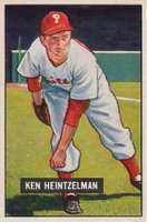 1951 Bowman #147 Ken Heintzelman Baseball Card