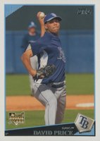 2009 Topps #35 David Price Baseball Card