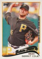 2014 Topps #179 Gerrit Cole No Sparkle on Ball Baseball Card