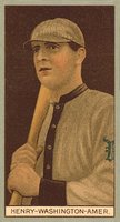 1912 Brown Backgrounds Broadleaf #78 John Henry Baseball Card