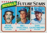 1980 Topps #667 Royals Future Stars Baseball Card