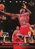 1993 Upper Deck Mr. June #MJ1 Michael Jordan Jordan's A Steal Basketball Card