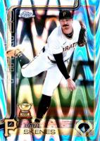 2025 Topps Chrome #300 Paul Skenes Raywave Baseball Card