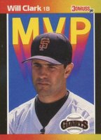1989 Donruss MVP #BC-22 Will Clark Baseball Card