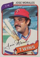 1980 Topps #218 Jose Morales Baseball Card