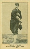 1917 Collins-McCarthy #46 Red Faber Baseball Card
