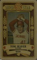 1982 Perma-Graphics Super Star Credit Cards # Tom Seaver Gold Baseball Card