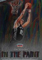 2000 Topps Chrome In The Paint #IP2 Tim Duncan Basketball Card