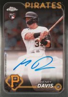 2024 Topps Chrome Rookie Autographs #RAHAD Henry Davis Baseball Card