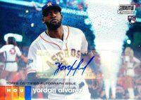 2020 Stadium Club #69 Yordan Alvarez Chrome-Autograph Baseball Card