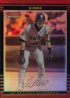 2002 Bowman Chrome #51 Ichiro Refractor Baseball Card