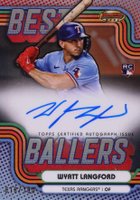 2024 Bowman's Best Best Ballers Autographs #BBAWL Wyatt Langford Baseball Card