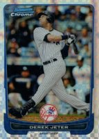 2012 Bowman Chrome #10 Derek Jeter Xfractor Baseball Card
