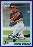 2010 Bowman Chrome Draft Picks & Prospects #BDPP80 Manny Machado Purple Refractor Baseball Card
