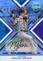 2016 Panini Elite Extra Edition Autograph #55 Nolan Jones Tie-Dye Aspirations Baseball Card