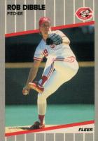 1989 Fleer #160 Rob Dibble Baseball Card