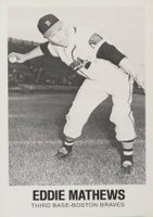 1977 TCMA Renata Galasso #34 Eddie Mathews Baseball Card