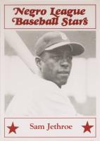1986 Fritsch Negro League Baseball Stars #38 Sam Jethroe Baseball Card