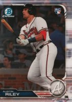 2019 Bowman Chrome #84 Austin Riley Baseball Card