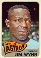 1965 Topps #257 Jim Wynn Baseball Card