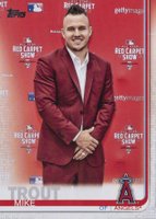 2019 Topps #100 Mike Trout In Suit Baseball Card