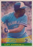 1984 Donruss #512 Cliff Johnson Baseball Card