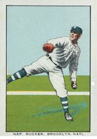 1911 General Baking # Nap Rucker Brunners Baseball Card