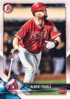 2018 Bowman #22 Albert Pujols Baseball Card