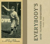 1916 Everybody's #5 Leon Ames Baseball Card