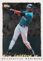 1995 Topps Cyberstats #199 Ken Griffey Jr. Baseball Card