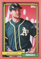 2017 Topps Archives #242 Matt Olson Peach Baseball Card